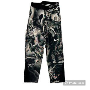 Nike Pro Dri-Fit Color Swirl‎ Athletic Tights Women’s Size Xsmall Crop